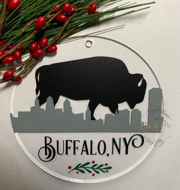Buffalo NY Christmas Ornament