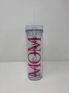 Mom with Children's Name Tumbler