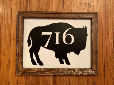 716 Buffalo Sign